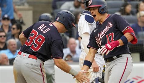 Call, Abrams homer off Kahnle; Nationals beat reeling Yankees 6-5